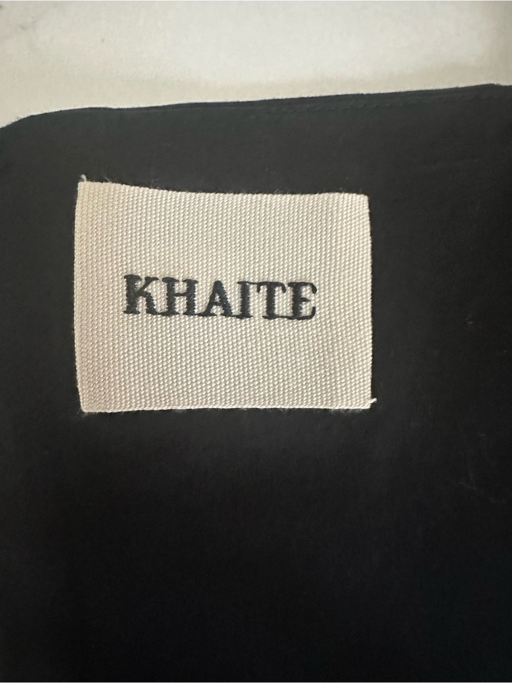 KHAITE Percy Top Black Size 0 - Picture 4 of 9